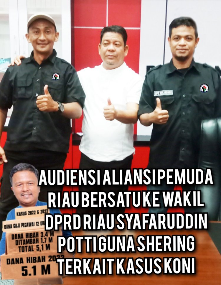 Syafaruddin Potti: "Terkait Kasus KONI Segera APH Melakukan Tindakan Hukum Cepat Sesuai dengan Bukti dan Laporan Yang Sedang Berjalan"