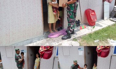 Tekan angka Stunting,Babinsa Kodim 0301/Pbr Terus Monitoring Pasien Binaan