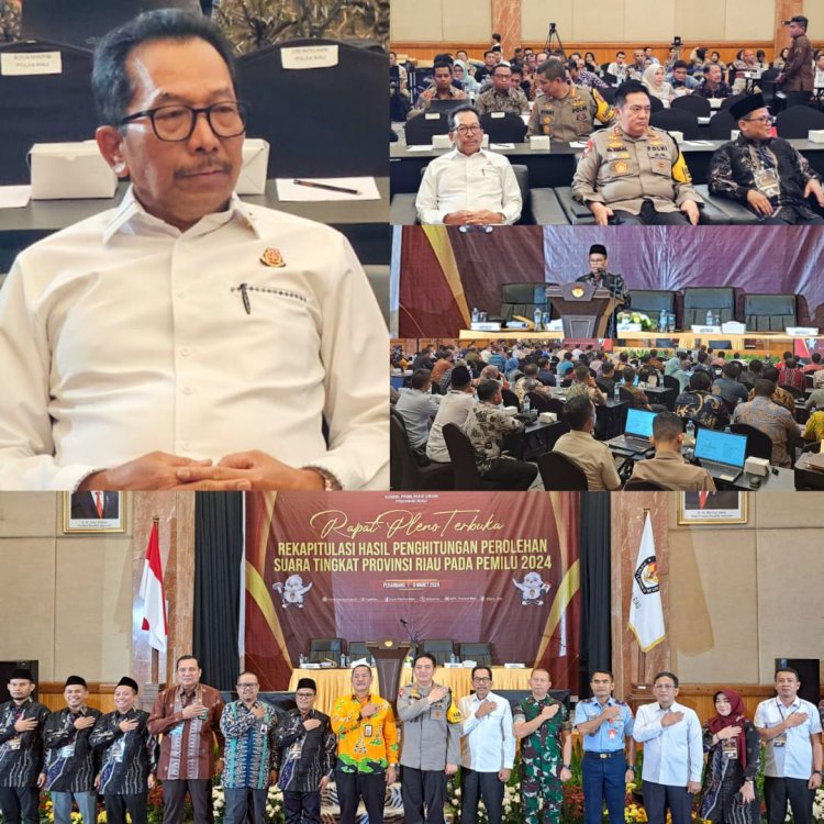 Kepala Kejaksaan Tinggi Riau Hadiri Rapat Pleno KPU Provinsi Riau