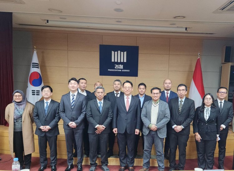 Kejaksaan Agung Republik Indonesia  Perkuat Manajemen Talenta Jaksa Melalui Benchmarking  ke Supreme Prosecution Office Korea Selatan