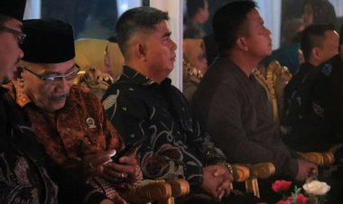 Wakili Dandim 0301/Pbr, Danramil 06 Sukajadi Hadiri Malam Puncak Jambore PKK Tingkat Kota Pekanbaru