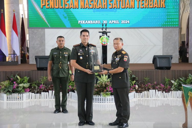 Kodim 0301 PBR Juara 1 Penulisan Satuan Naskah