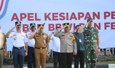 Dandim 0301 PBR Hadiri Apel Pengamanan Apeksi, GNBBI, dan Festival Lancang Kuning 2024 di Gajah Mada  