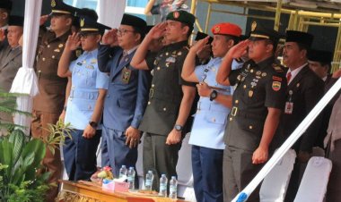 Dandim 0301 Pekanbaru Hadiri Upacara Peringati Hari Pendidikan Nasional Tahun 2024
