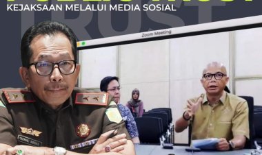 Kepala Kejaksaan Tinggi Riau mengikuti Kegiatan Kunjungan Kerja Jaksa Agung Muda Intelijen Kejaksaan Agung RI secara Virtual