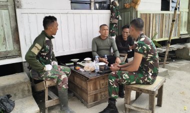 Kedekatan Satgas TMMD dan Warga, Komsos Pondasi Kemanunggalan TNI
