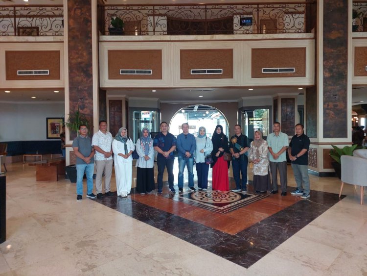 Silaturahmi  Kababinminvetcad Kodam I/Bukit Barisan bersama  Para Kakanminvet yang berada di Wilayah Riau.