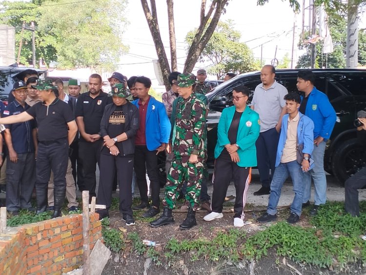 Kodim 0301 PBR Ikuti Gotong Royong Gerakan Cinta Pekanbaru, Ini Kata Dandim