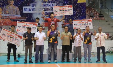 Kapolda Riau Cup di Tutup,Kasdim 0301/Pbr Ucapkan Selamat Pada Pemenang