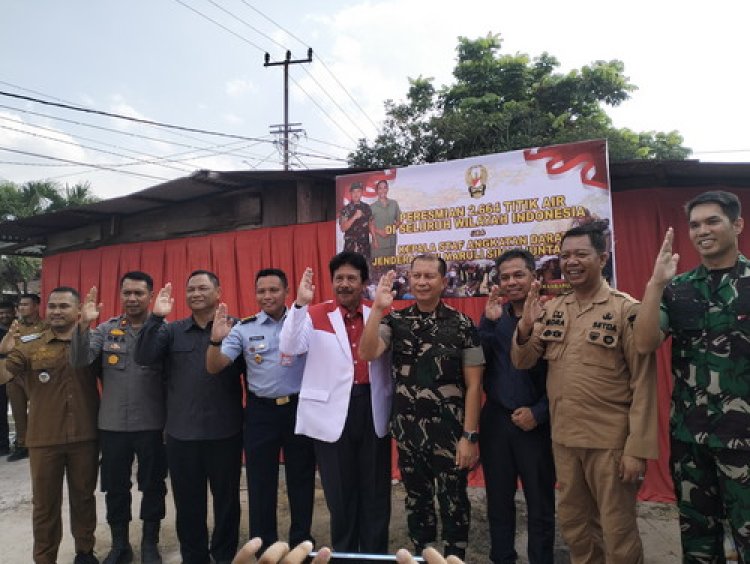 Diresmikan Danrem 031 WB, Kodim 0301 PBR Dukung Program KASAD TNI AD dan Jadikan Kampung Produktif 