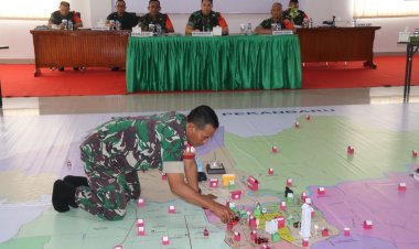 Metode TFG Dijadikan Kodim 0301/Pbr Untuk Amankan Pilkada Serentak
