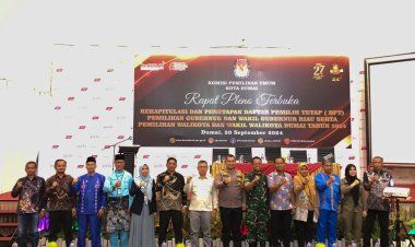 Bawaslu Dumai Awasi Langsung Rapat Pleno Penetapan DPT Pilkada 2024