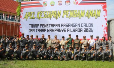 Dandim Hadiri Apel Kesiapan Pengamanan Penetapan Calon Walikota dan Wakil Walikota Pekanbaru