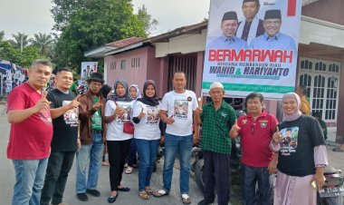 Relawan abdul wahid & SF Hariyanto Zuaznir Turun Langsung Kemasyarakat