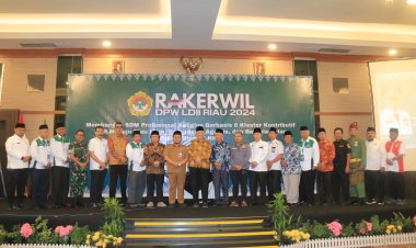 Kasdim 0301/Pbr Hadiri Rakerwil DPW LDII Riau Tahun 2024