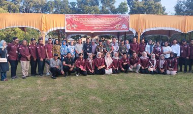 Dandim 0301/ Pbr Di wakili Danramil Rumbai Barat Hadiri Pelantikan  Anggota KPPS Rumbai Barat