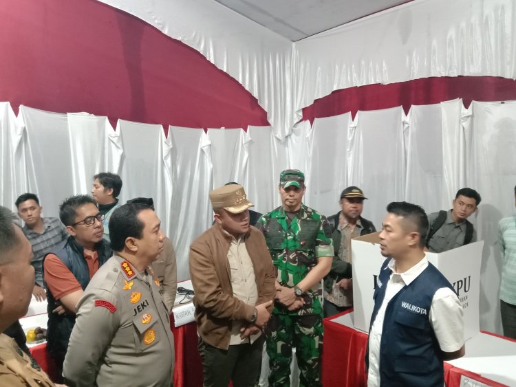 Dandim 0301/Pbr dan Forkopimda Pastikan Kesiapan TPS Jelang Pilkada 2024