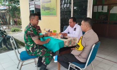 Babinsa Kodim 0301/Pekanbaru: Ngopi Bareng untuk Pererat Silaturahmi