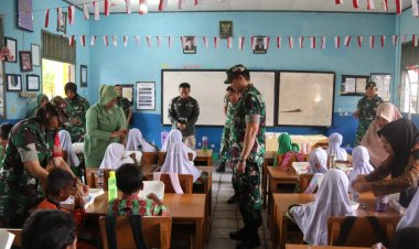 Kodim 0301/Pbr Gelar Uji Coba Makan Sehat untuk Dukung Generasi Emas Indonesia