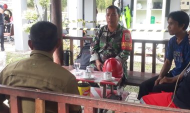 Melalui Komsos,Babinsa Kodim Ajak Perusahaan Bisa Bersinergi Dengan Masyarakat
