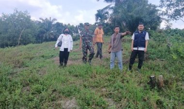 Kodim 0301/Pbr Lakukan Penanaman Padi Gogo di Rumbai