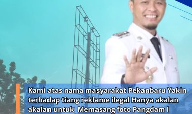 Pasang Baleho Pangdam,Modus Pengusaha Ilegal Agar tak ditindak