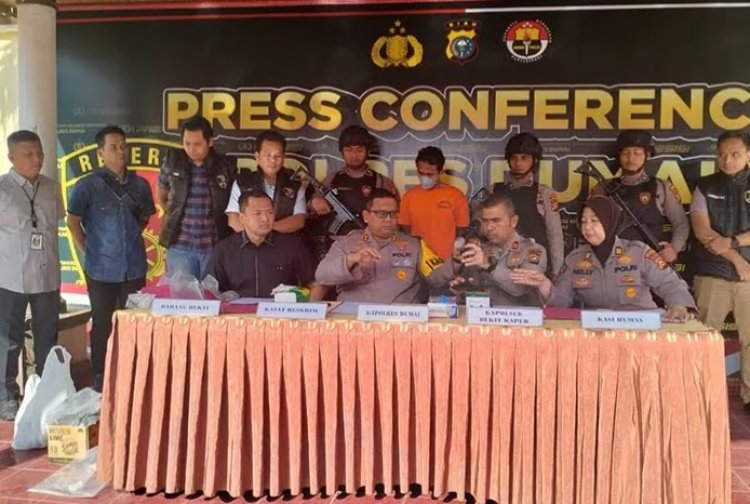 Tidak Ada Ruang bagi Pelaku Kejahatan,Polres Dumai Tangkap Pelaku Pembunuhan Kurang dari 10 Jam