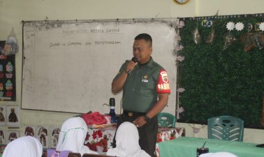 TNI Dukung Pendidikan dengan Sistem GASING di SD Negeri 82 Kota Pekanbaru