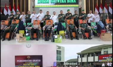 Bersama Rakyat,Kasdim 0301/ Pbr Tegaskan Peran TNI ditengah Masyarakat