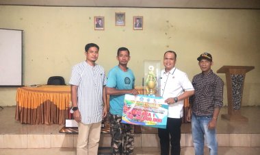 Raih Juara 1 Pacu Sampan di Tingkat Kabupaten,Kades Lubuk Siam janji Akan terus Lakukan Pembinaan