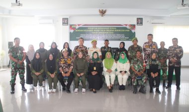 Kodim 0301/Pbr Gelar Komunikasi Sosial Bersama Keluarga Besar TNI TA 2025
