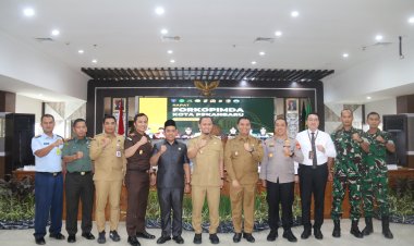 Dandim 0301/Pbr Hadiri Rapat Forkopimda kota Pekanbaru 