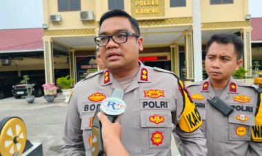 Cegah Terjadi Karhutla, Kapolres Kampar Himbau Masyarakat Tidak Membakar Lahan