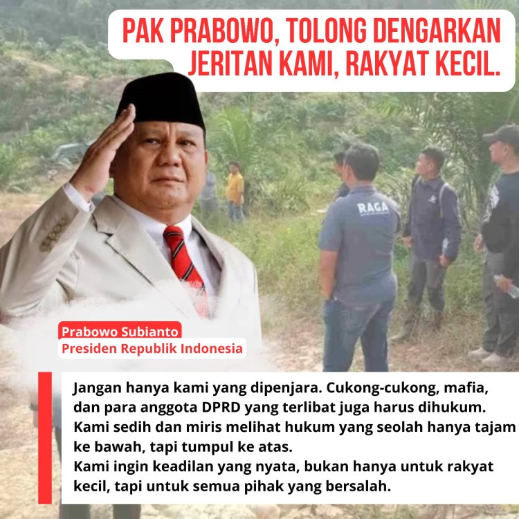 AMPBR Meminta Agar Satgas PKH Tindak Para Cukong dan Mafia Bukan Hanya Masyarakat Kecil