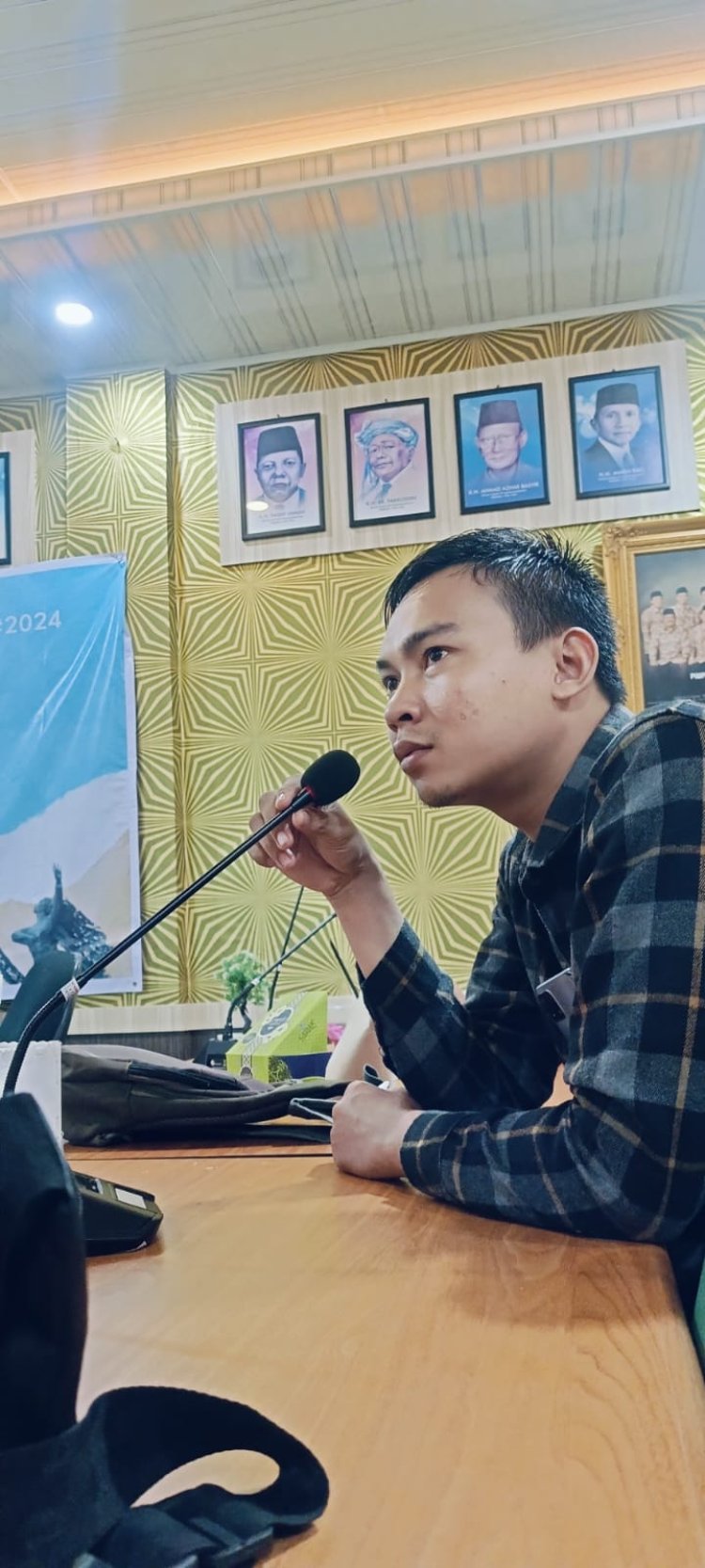 Ketua KMPKS Agung Maulana Mediasi dengan PT RAPP Terkait Dana CSR 