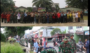 Kodim 0301/Pbr Laksanakan Karya Bakti HUT ke-80 TNI Tahun 2025, Wujud Bakti Teritorial Prima