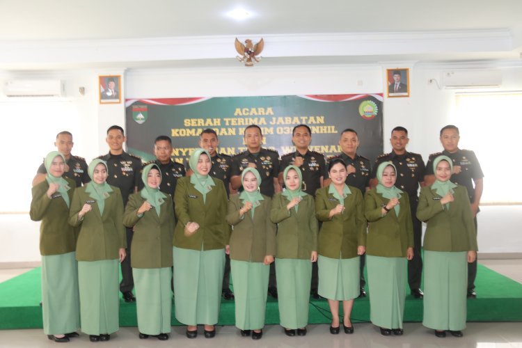Dandim 0301/Pbr Hadiri Sertijab Dandim 0314/Inhil dan Penyerahan Jabatan Dandim 0303/Bengkalis