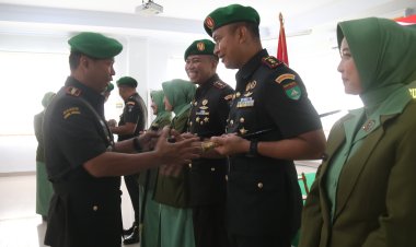 Kolonel Inf Ikhsanuddin Hadiri Sertijab Dandim 0302/Inhu dan Penerimaan Jabatan Dandim 0303/Bengkalis
