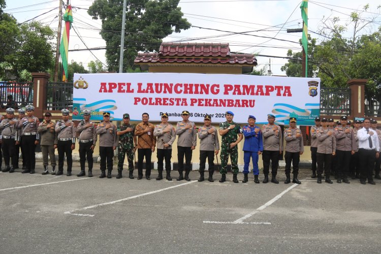 "Polri Semakin Presisi! Polres Kampar Perkuat SPKT dengan Pamapta, Kapolres: 'Etalase Terdepan Pelayanan Polri!'"