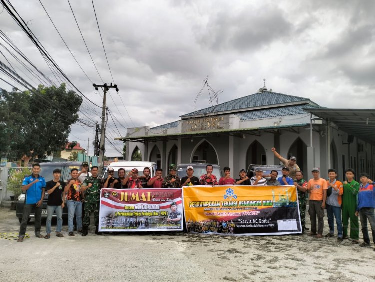 Dandim 0301/Pekanbaru: Jum’at Berapi Wujud Nyata TNI Peduli Lingkungan dan Ibadah