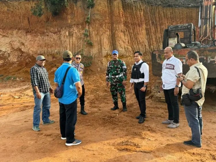 TNI - Polri Jaga Bumi Kampar, Satreskrim dan Intel Kodim 031 Sasar Galian C Ilegal Kirim Pesan Membara Bagi Pelaku