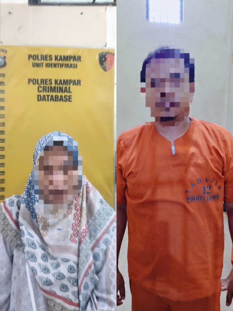 Modus Donatur Umroh Bodong! Polres Kampar Ungkap Penipuan Rp 500 Juta, Pasutri Diciduk, Surat Tanah Palsu Jadi Modus!"