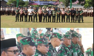 Dandim 0301/Pbr Ikuti Upacara Pembukaan Persami KKRI di Yon Arhanud 13/PBY