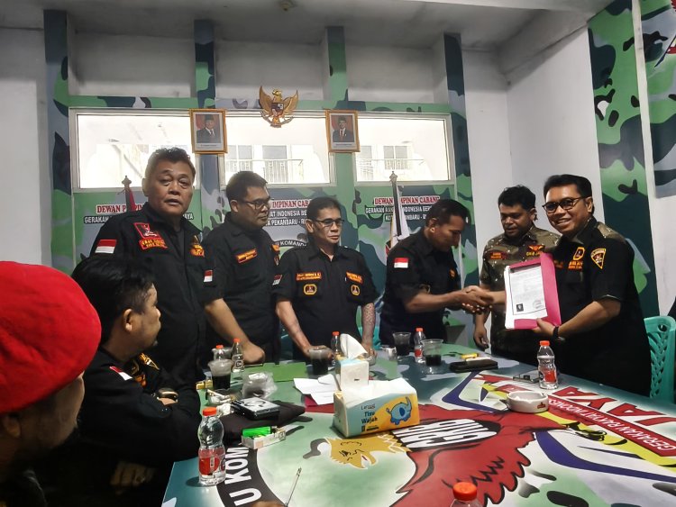 Inspeksi PIC OKK DPD GRIB JAYA Riau ke DPC GRIB JAYA Kota Pekanbaru Roni Baron: GRIB JAYA Pekanbaru Barometer Kita