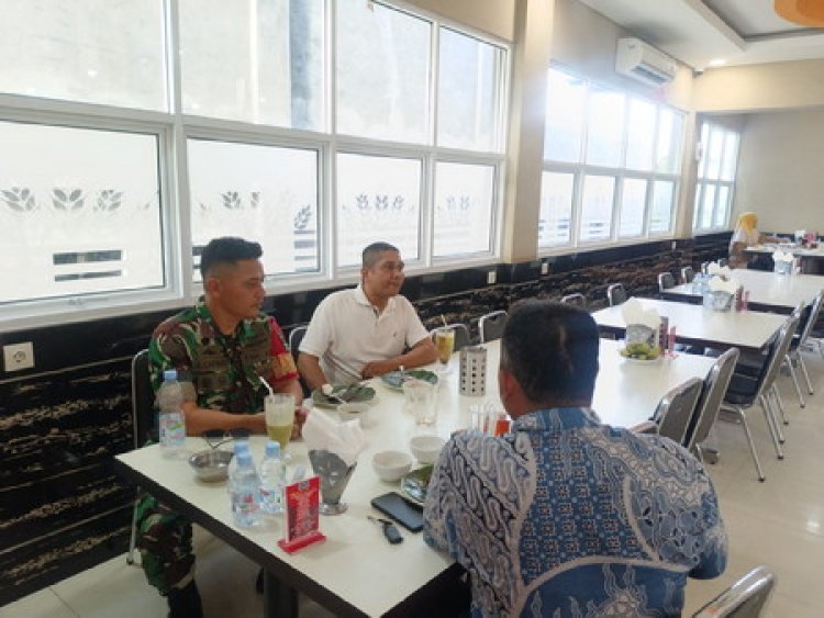 Babinsa Kodim 0301/Pbr Tingkatkan Sinergitas Dengan Warga Binaan Dalam Jaga Keamanan