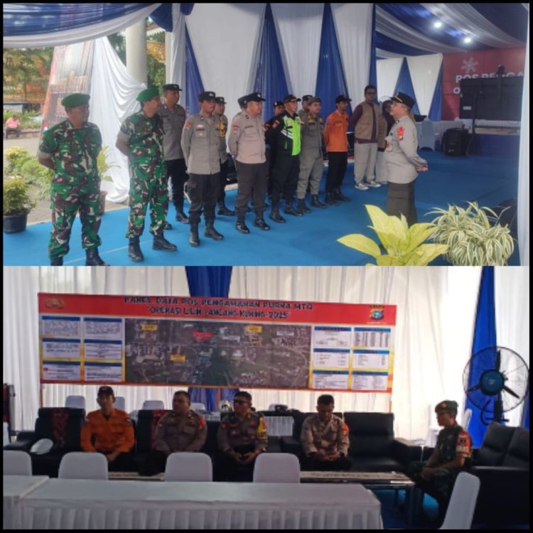 Kodim 0301/Pekanbaru Perkuat Pengamanan Nataru 2026 di Sejumlah Titik 