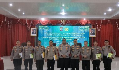 Polres Kampar Gelar Sosialisasi DIPA 2026, Tandatangani Pakta Integritas, Kapolres: 'Komitmen Bersama Wujudkan Polri yang Presisi'!"