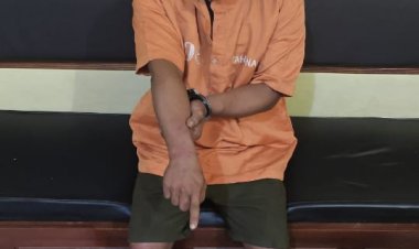 Polsek Tapung Hulu Tangkap Pelaku Narkoba di KM 65 Desa Suka Ramai