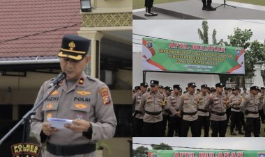 Polres Kampar Siagakan Bhabinkamtibmas Hadapi Bencana!"