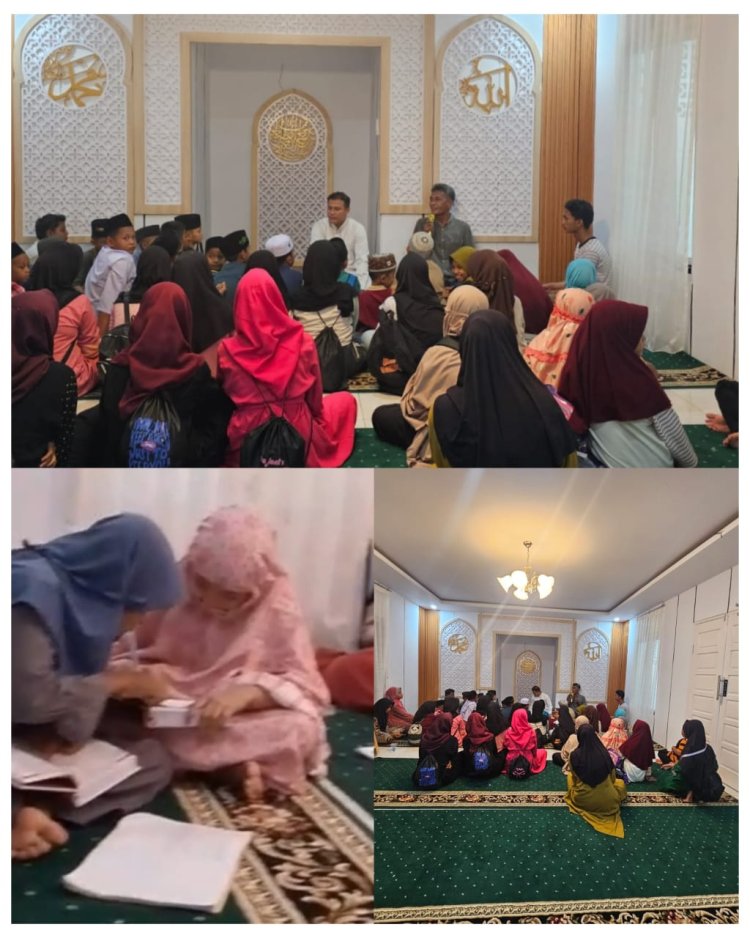 Cetak Generasi Qurani, Iptu Riko Rizki Mazri,.SH MH Sang Personil Polisi Berhati Luhur 